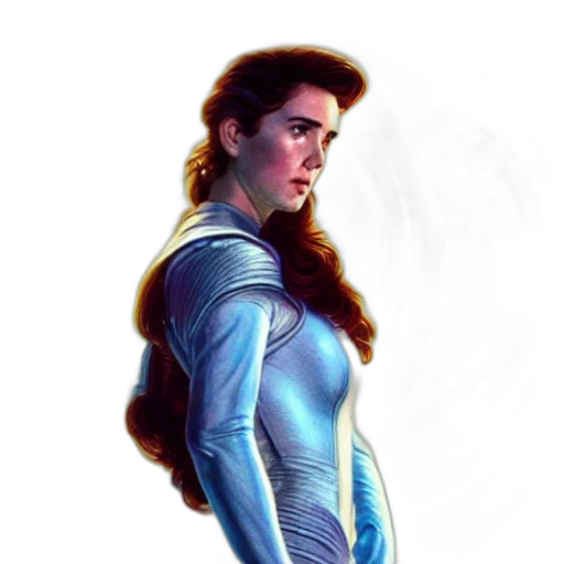 jacket, face, robot, concept art transparent PNG cut-out