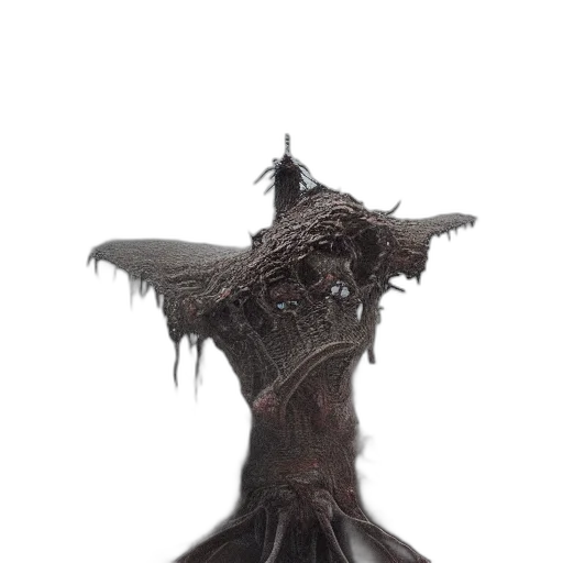 crown, hair, tree, creature transparent PNG cut-out
