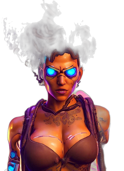 face, mask, jewelry, weapon transparent PNG cut-out