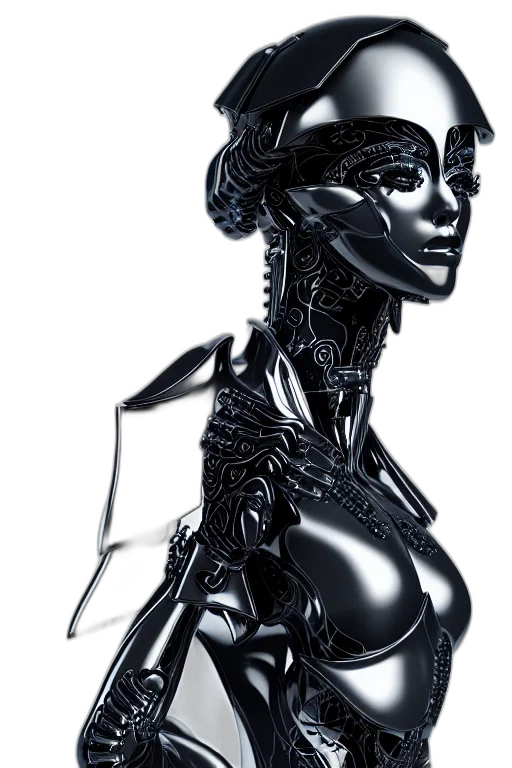 robot, mask, jewelry, dress transparent PNG cut-out