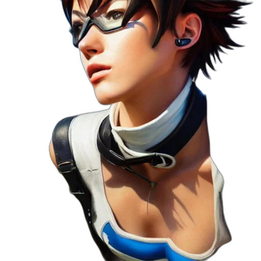 face, jacket, mask, weapon, concept art, 3d render, photorealistic, fantasy art transparent PNG cut-out