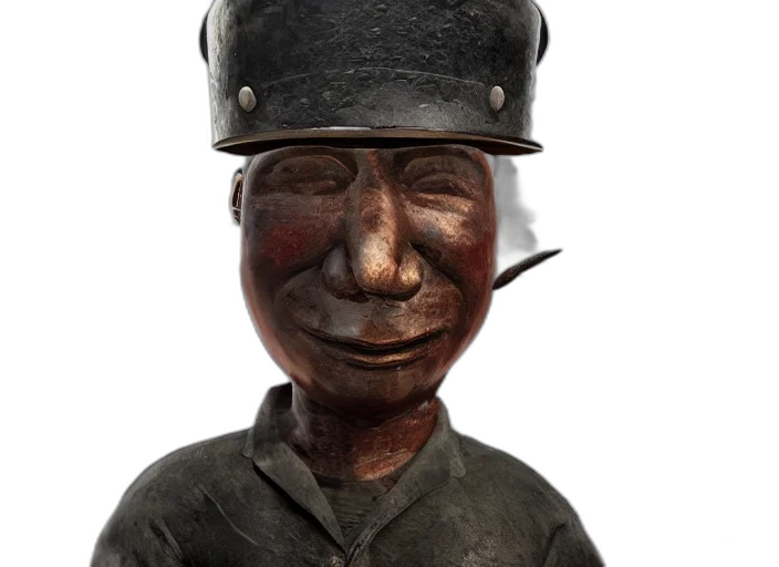 staff, face, hat, mask transparent PNG cut-out