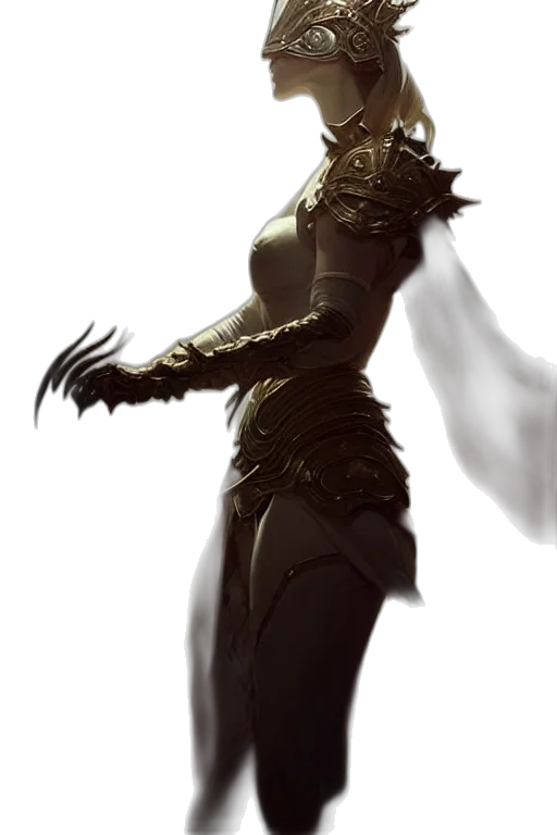 mask, staff, creature, crown transparent PNG cut-out