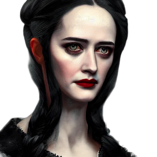 face, fantasy art, concept art, photorealistic, comic book art, dark, red, portrait transparent PNG cut-out
