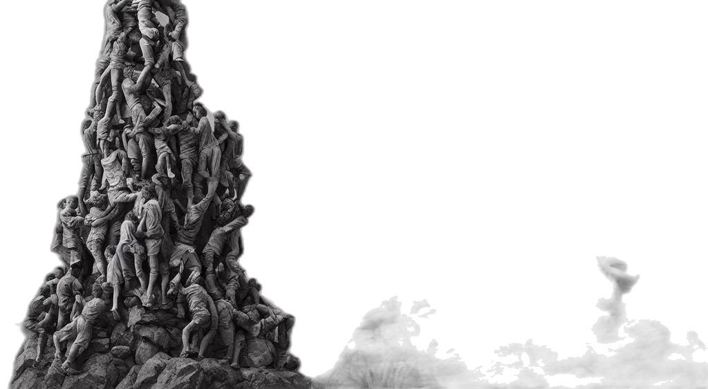 tree, crown, hair, staff transparent PNG cut-out