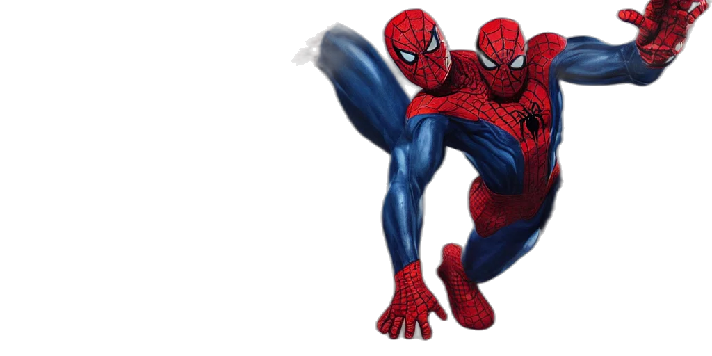concept art, comic book art, 3d render, photorealistic, homelander, fighting, spiderman, alex transparent PNG cut-out