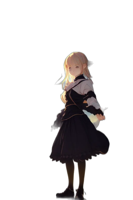 dress, staff, jacket, sword transparent PNG cut-out