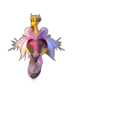 dragon, creature, animal, crown, 3d render, concept art, pixel art, fantasy art transparent PNG cut-out