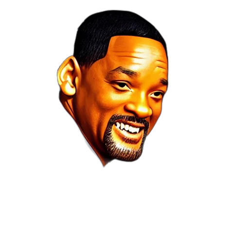face, will, smith, slapping, obama, black, flip, flop transparent PNG cut-out