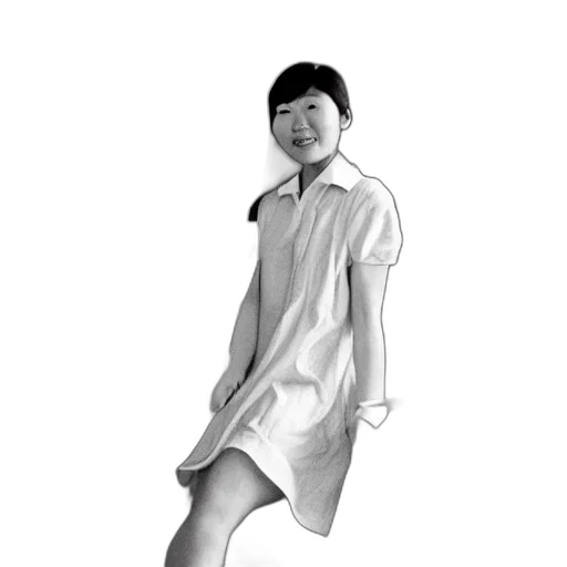 dress, staff, umbrella, face transparent PNG cut-out