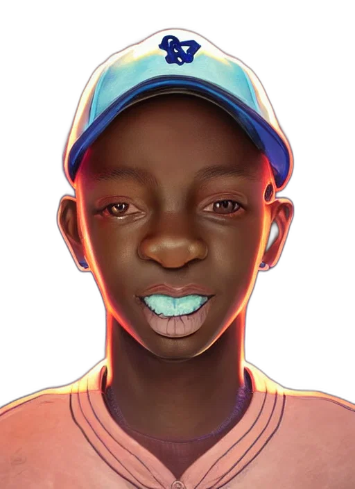 face, hat, animal, creature, photorealistic, cartoon, 3d render, concept art transparent PNG cut-out