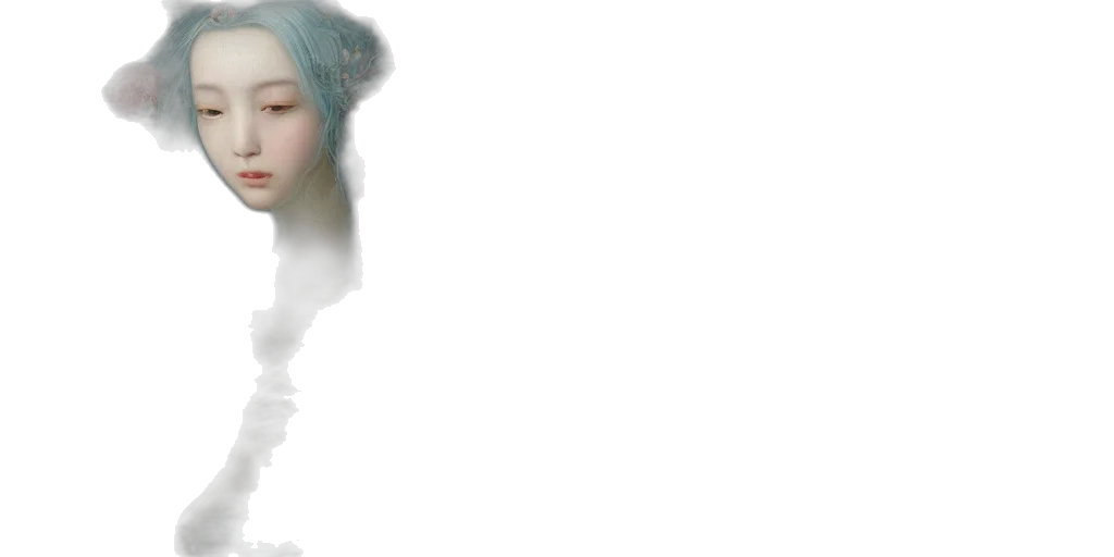 face, mask, dragon, photorealistic, 3d render, fantasy art, concept art, fog transparent PNG cut-out