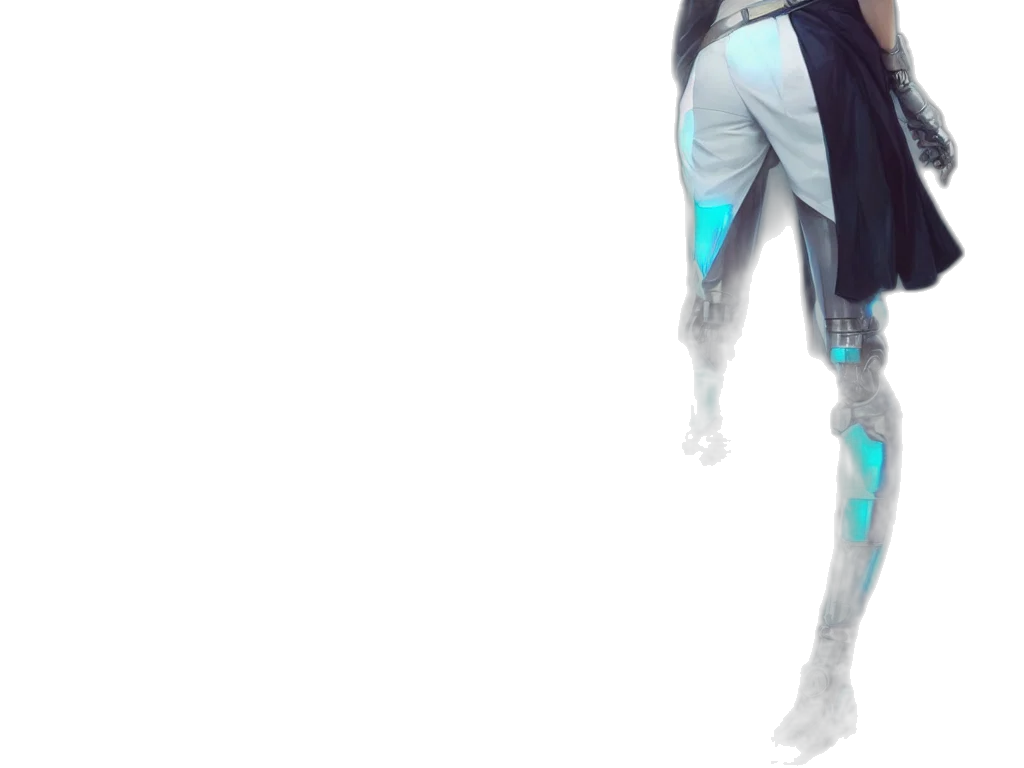 robot, jacket, dress, creature transparent PNG cut-out