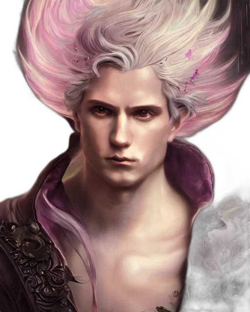 hair, dragon, face, creature transparent PNG cut-out