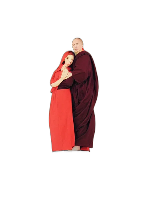 dress, cover, art, conservative, romance, novel, written, monks transparent PNG cut-out