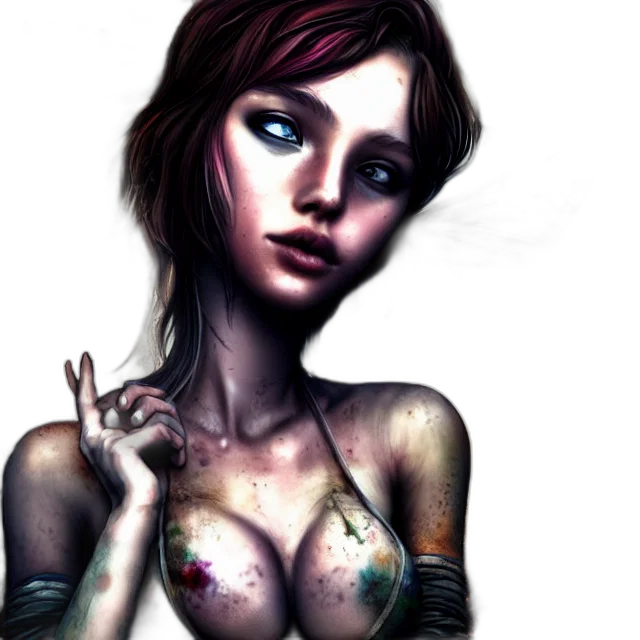 jewelry, fantasy art, photorealistic, concept art, comic book art, full, body, pose transparent PNG cut-out