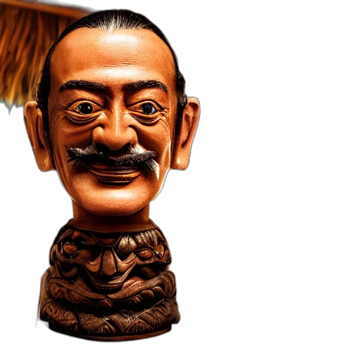 face, mask, staff, photorealistic transparent PNG cut-out