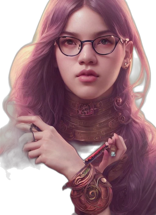jewelry, face, crown, staff transparent PNG cut-out