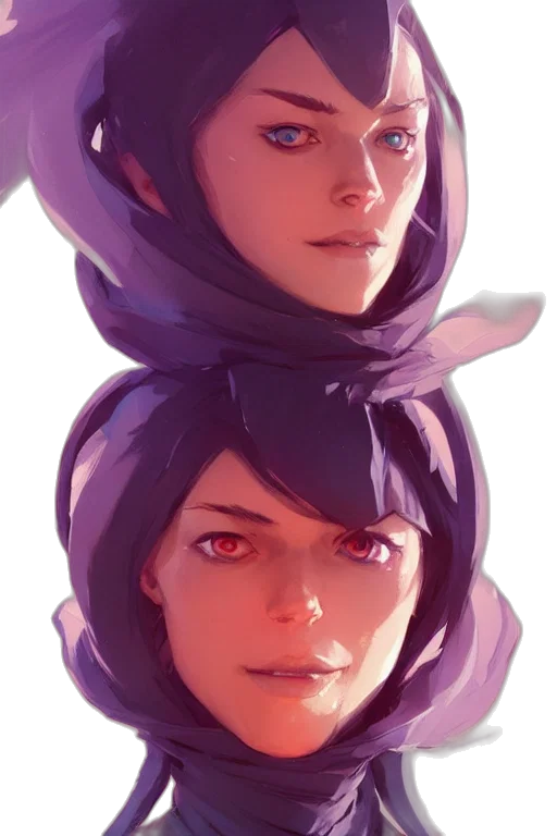 face, mask, crown, creature transparent PNG cut-out