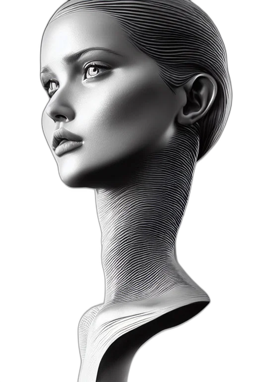 face, robot, mask, jewelry, photorealistic, 3d render, concept art, fantasy art transparent PNG cut-out