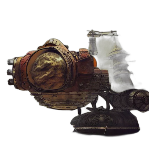 weapon, shoes, robot, staff transparent PNG cut-out