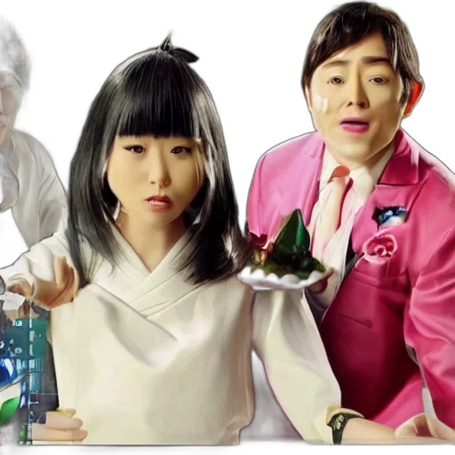 still, weirdest, japanese, commercial, detailed, faces, high, detail transparent PNG cut-out