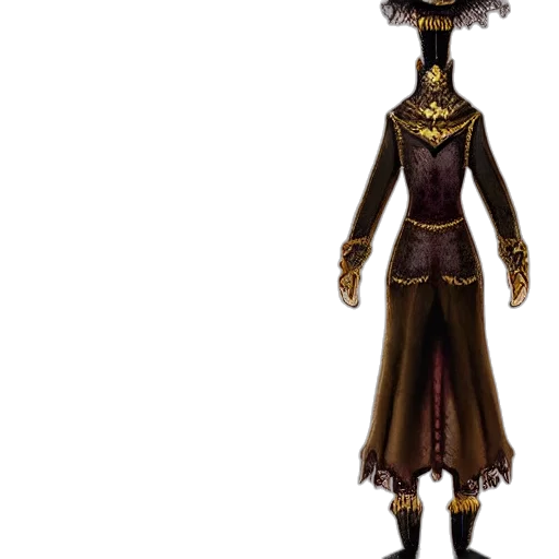 staff, mask, dress, crown transparent PNG cut-out