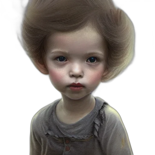 face, hair, creature, dress transparent PNG cut-out