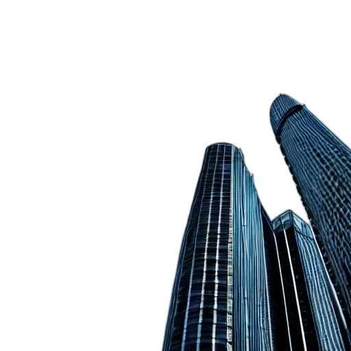 building, 3d render, photorealistic, concept art, vaporwave, city street, outer space, monochrome transparent PNG cut-out