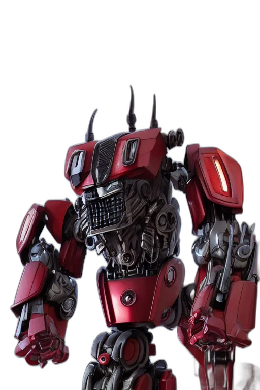 robot, 3d render, concept art, cgi transparent PNG cut-out
