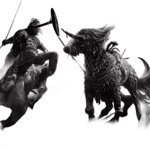 animal, sword, dragon, weapon, concept art, fantasy art, photorealistic, 3d render transparent PNG cut-out