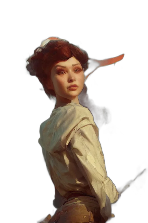 staff, face, crown, hat, fantasy art, concept art, oil painting, photorealistic transparent PNG cut-out
