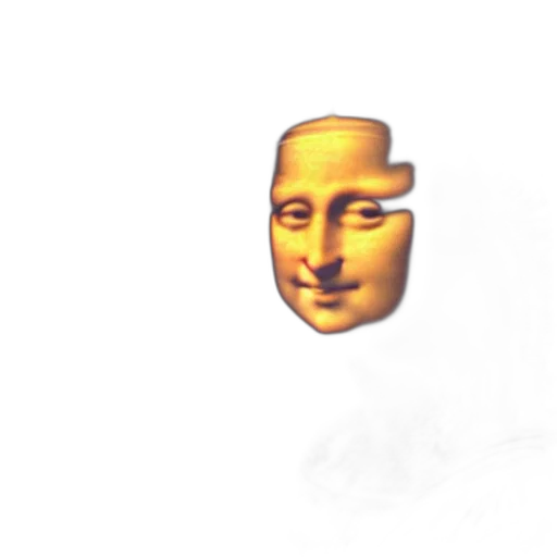 face, mask, robot, crown transparent PNG cut-out