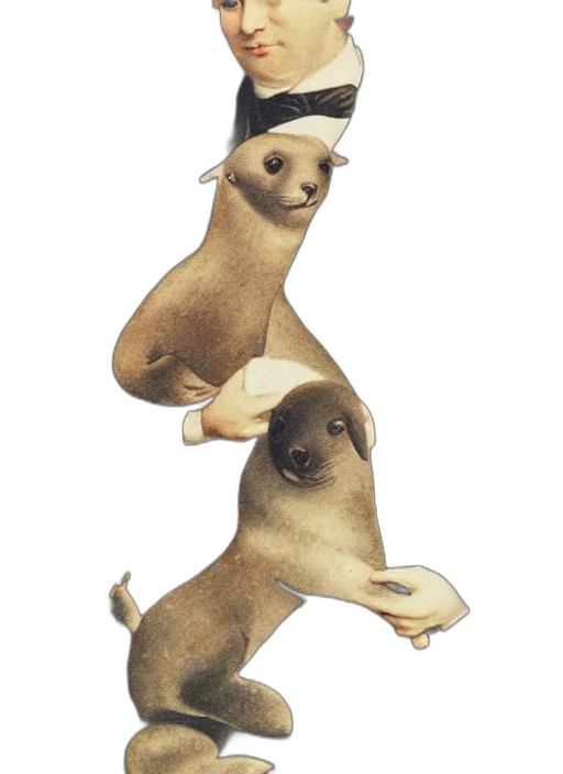 staff, animal, hat, creature transparent PNG cut-out