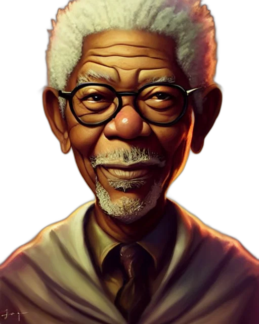 face, staff, photorealistic, comic book art transparent PNG cut-out