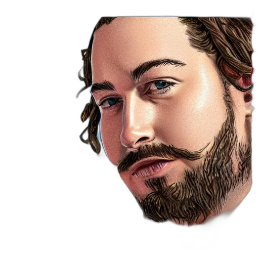 face, hair, mask, crown transparent PNG cut-out