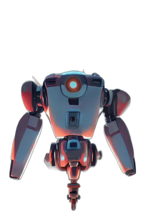 robot, weapon, creature, animal, concept art, 3d render, cyberpunk, anime transparent PNG cut-out