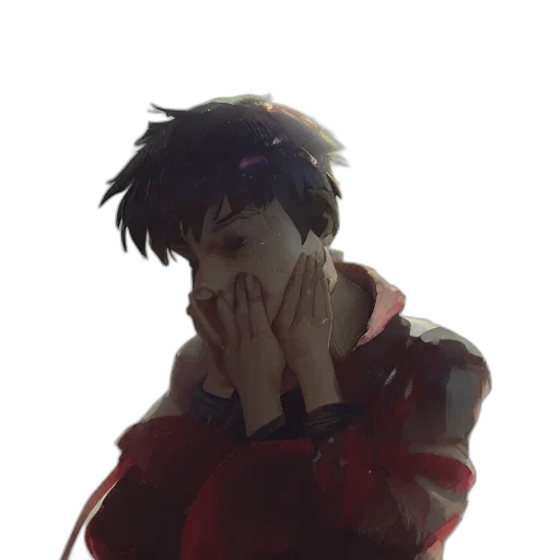 jacket, face, mask, weapon transparent PNG cut-out