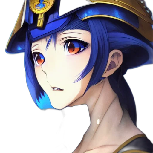 hat, crown, staff, face transparent PNG cut-out