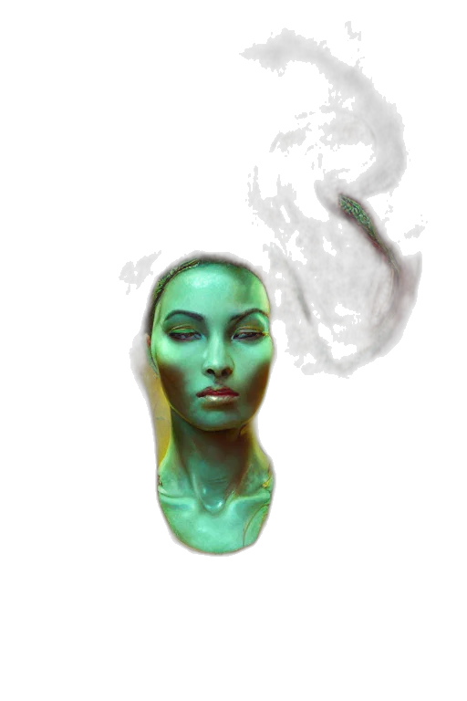 mask, face, staff, creature transparent PNG cut-out