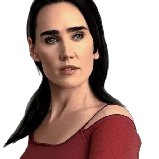 face, dress, photorealistic, concept art transparent PNG cut-out