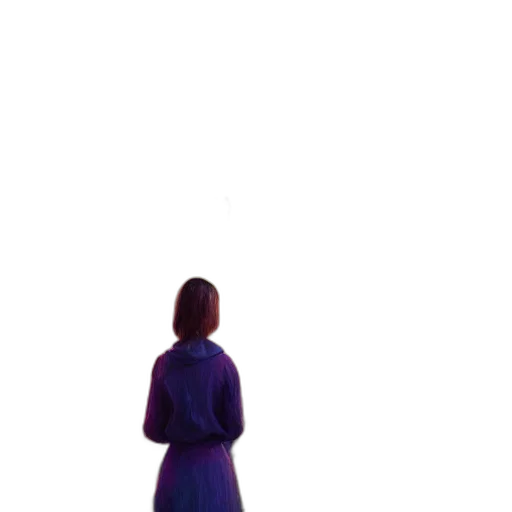 dress, jacket, staff, robot transparent PNG cut-out
