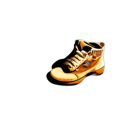 shoes, 3d render, photorealistic, concept art transparent PNG cut-out