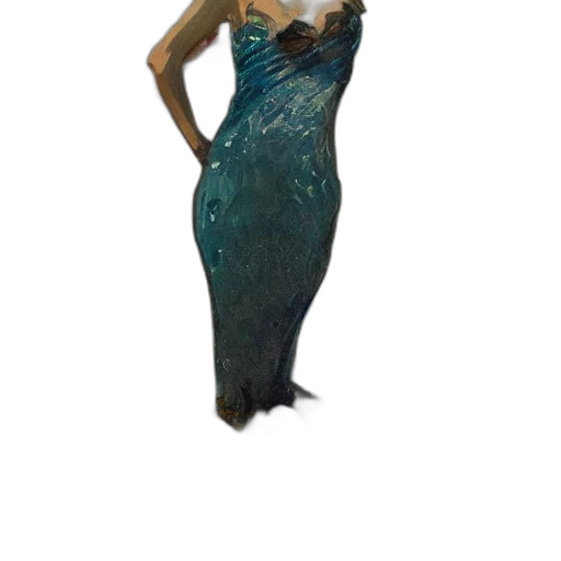 dress, creature, jewelry, staff transparent PNG cut-out