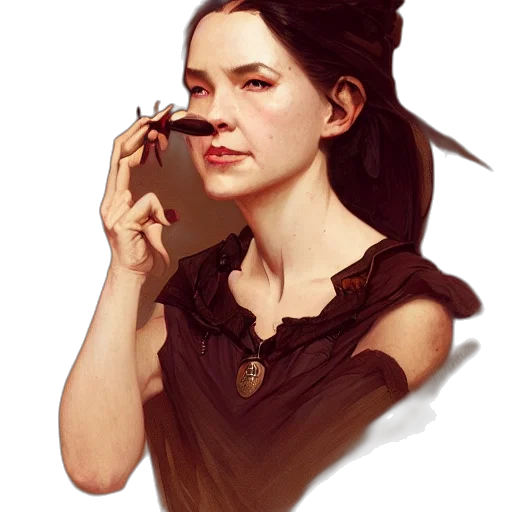 staff, face, jewelry, weapon transparent PNG cut-out