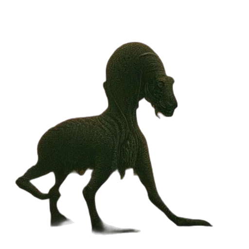 animal, creature, hair, dragon transparent PNG cut-out