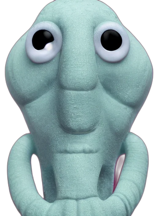 creature, face, animal, staff, 3d render, concept art, photorealistic, cartoon transparent PNG cut-out