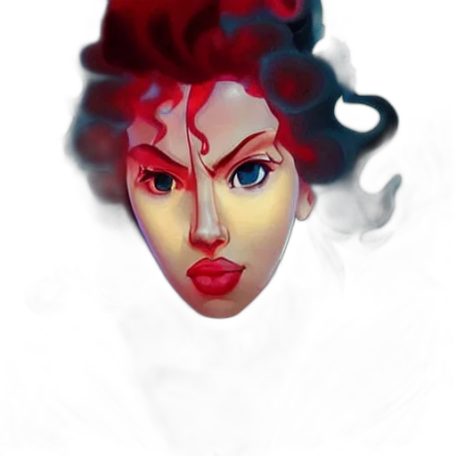 mask, face, crown, jewelry, photorealistic, fantasy art, concept art, oil painting transparent PNG cut-out
