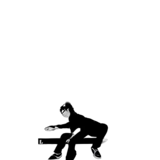 staff, weapon, jacket, concept art, comic book art, cartoon, pixel art, tony transparent PNG cut-out