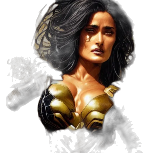 comic book art, fantasy art, concept art, photorealistic transparent PNG cut-out